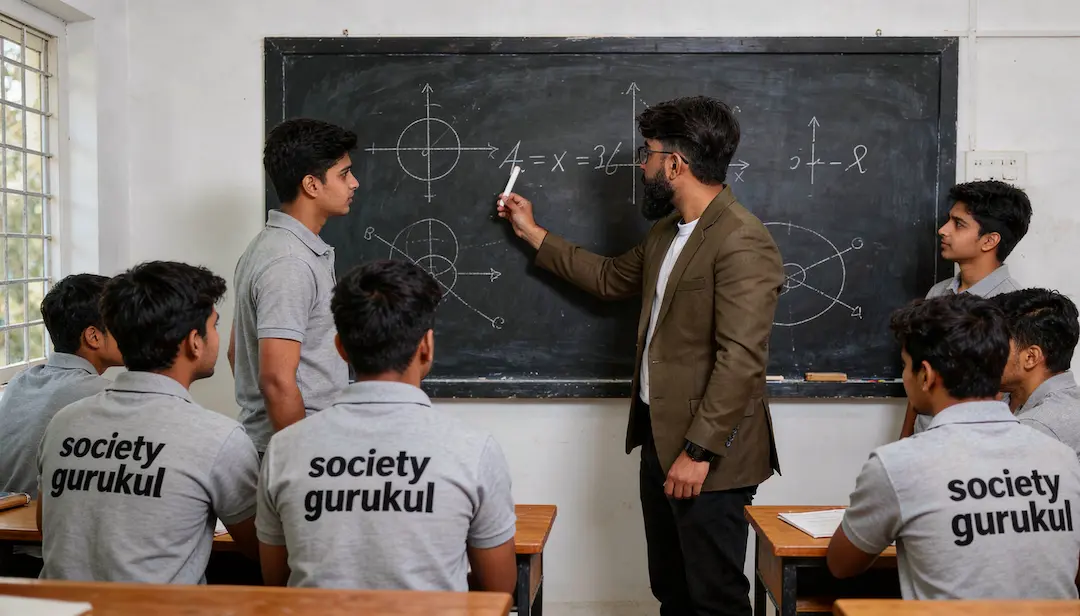 Society Gurukul Classroom